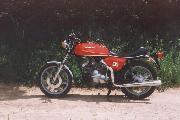 '77 Moto Morini 3½ Sport (left side)